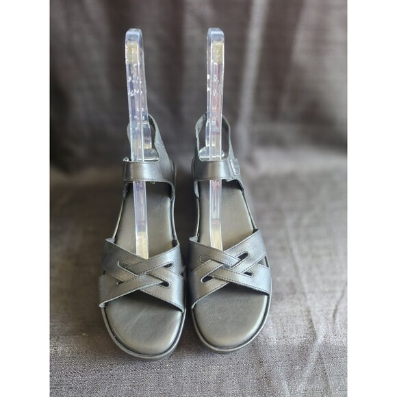 Rockport Shoes - Women's Rockport Amira Wedge Sandal Black Leather Size 11M